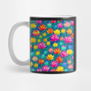 A Watercolor Floral Masterpiece Mug